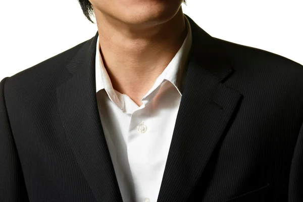 Close up of man in business suit — Stock Photo, Image