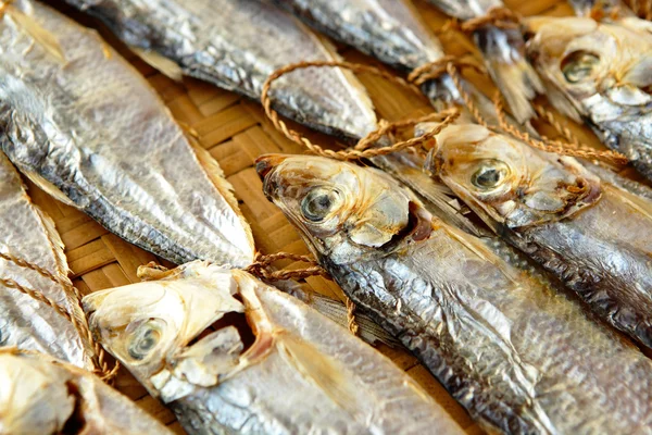 Сухая Соленая Рыба — стоковое фото