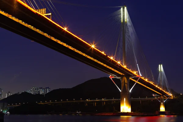 Ting Kau Bridge Hong Kong — Stockfoto