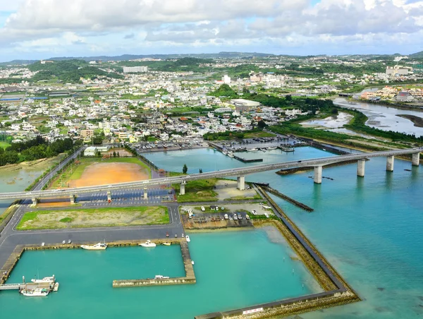 Aerial Photo Okinawa Japan — Stock Photo, Image