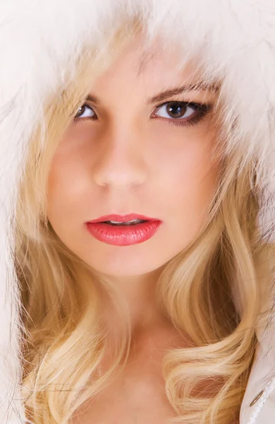 Beautiful Model With Blond Hair — Stock Photo, Image