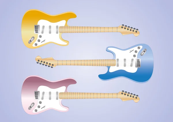 Guitar collection — Stock Photo, Image