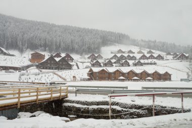 Winter in Bukowel clipart