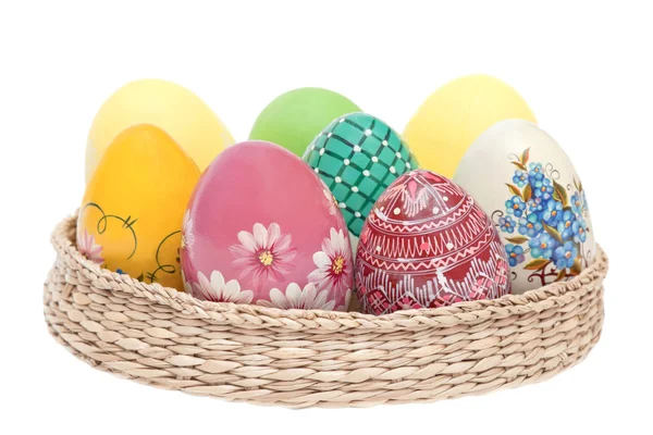 Kleurrijke eieren — Stockfoto