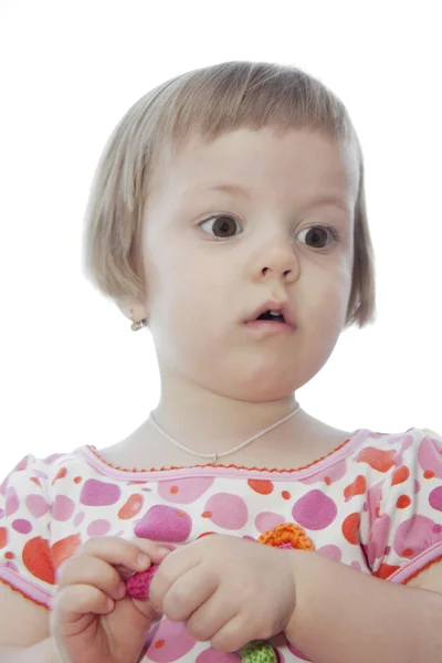 The surprised girl — Stock Photo, Image