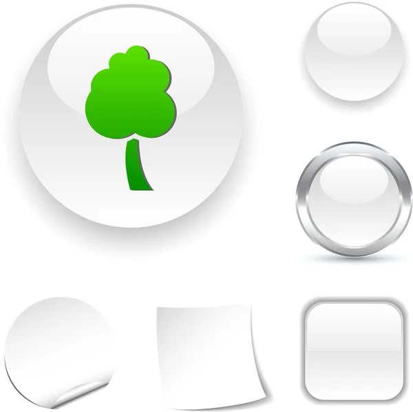 Tree icon. — Stock Vector