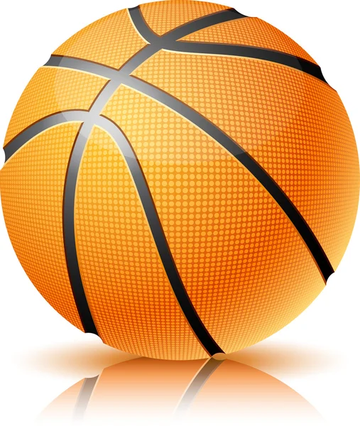 stock vector Basketball ball.