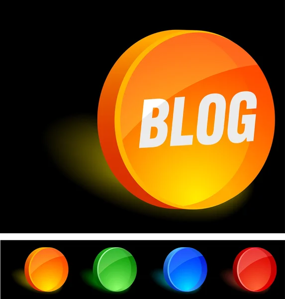 Блог icon . — стоковий вектор