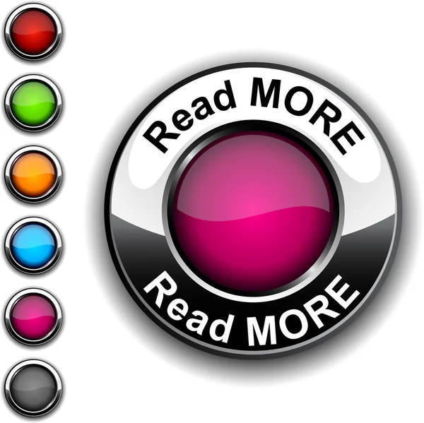 Lire plus bouton . — Image vectorielle