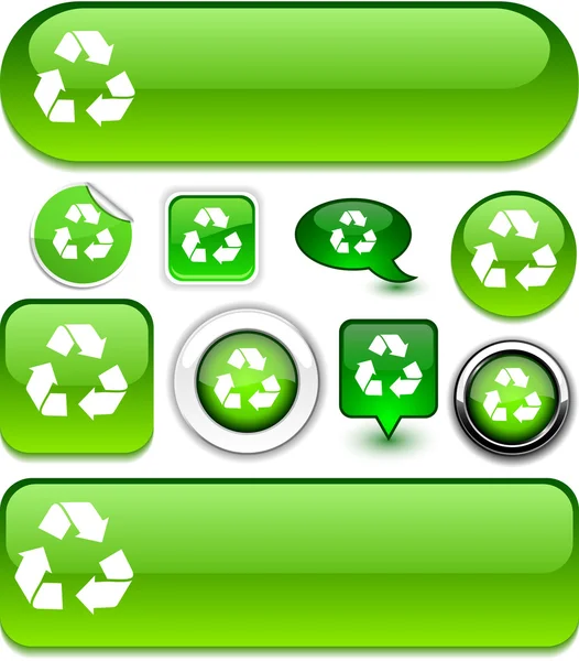 Σημεία ανακύκλωσης. — Διανυσματικό Αρχείο