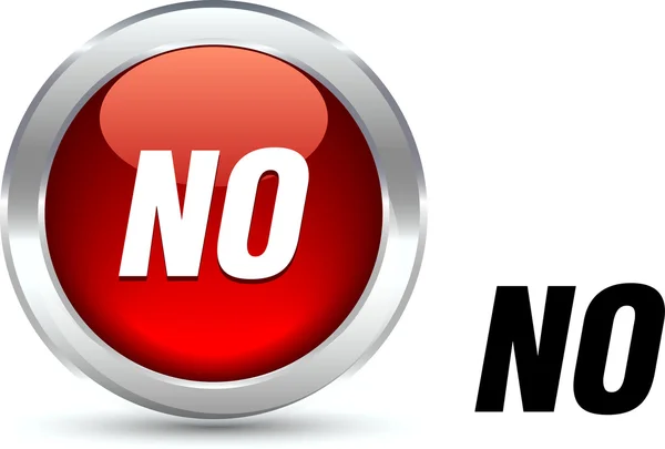 Pas de bouton . — Image vectorielle