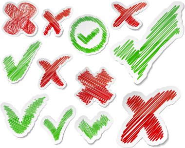 Hand drawn validation set. clipart