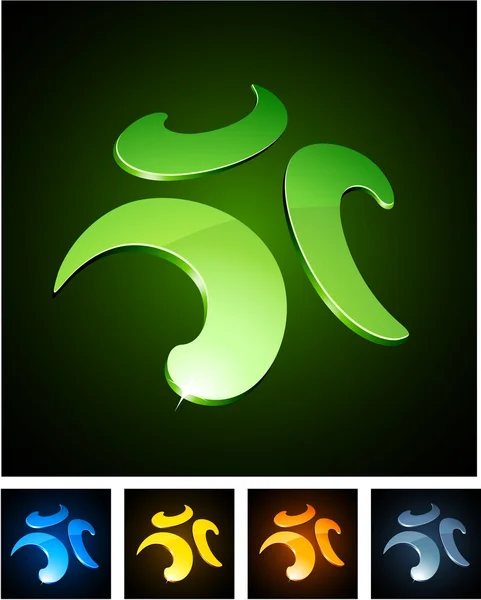 Color vibrant emblems. — Stock Vector