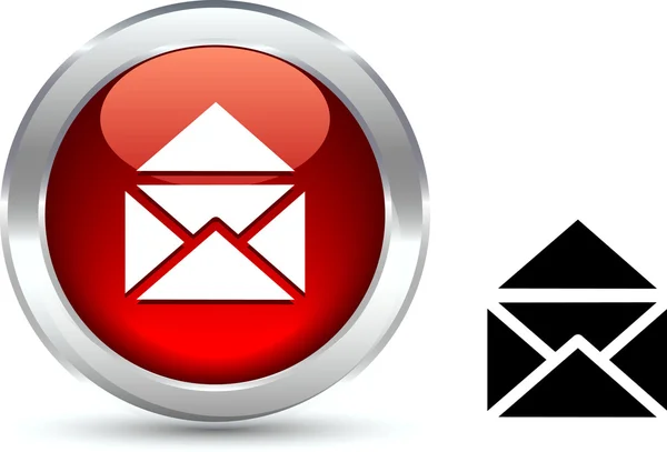 Bouton e-mail . — Image vectorielle