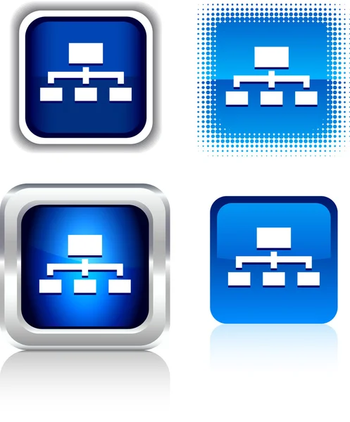 Network icons. — Stock Vector