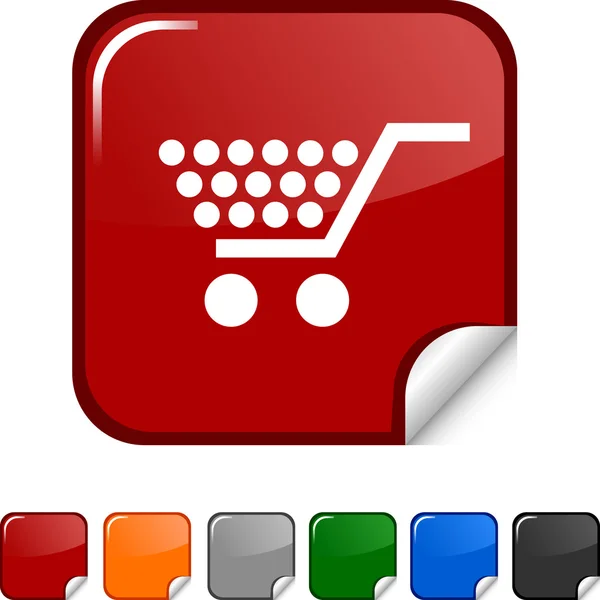 Icône Shopping. — Image vectorielle