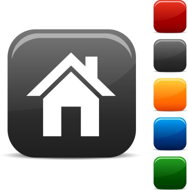 Home icons. clipart