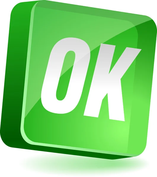Ok Icon. — Stock Vector