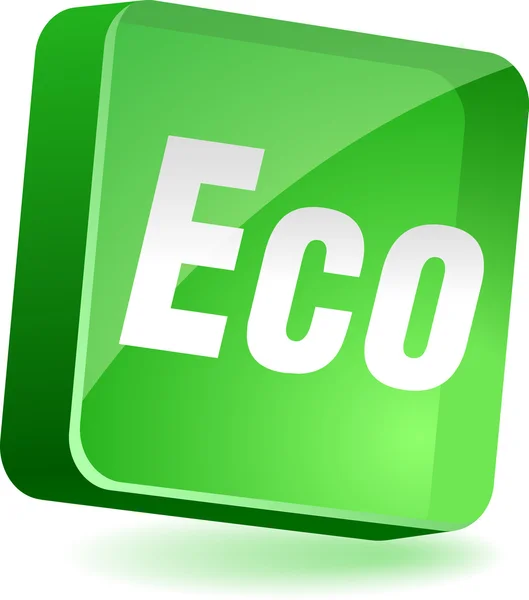 Eco εικονίδιο. — Διανυσματικό Αρχείο