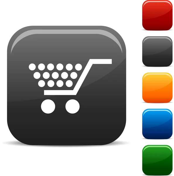 Icônes shopping . — Image vectorielle