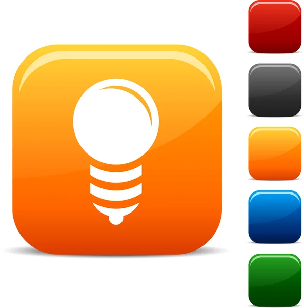 Bulb icons. — Stock Vector