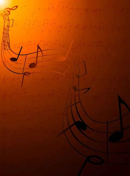 Notes de musique . — Image vectorielle