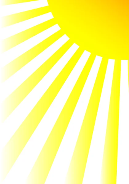 Contexte du soleil. — Image vectorielle