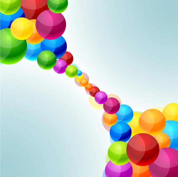 Colorful balls background. — Stockvector