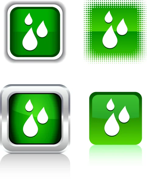 Icônes de pluie . — Image vectorielle