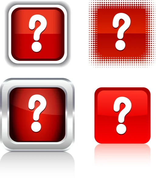 Question icons. — Stock Vector