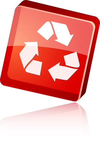 Recycle icon. — Stock Vector