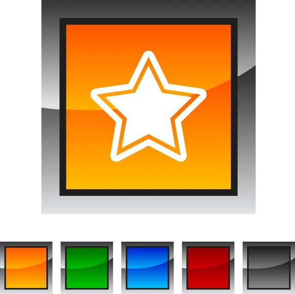Star icons. — Stock Vector