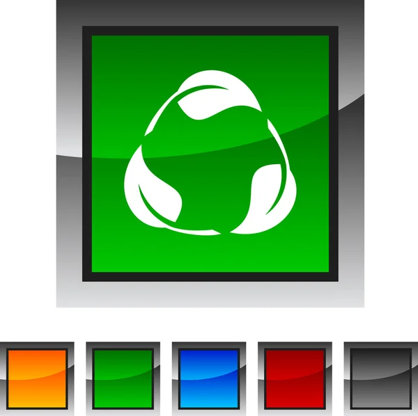 Icônes de recyclage . — Image vectorielle