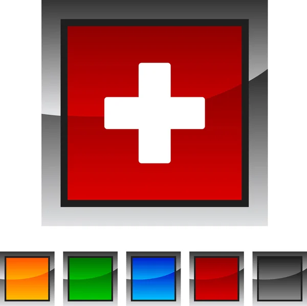 Švýcarsko ikony. — Stockový vektor