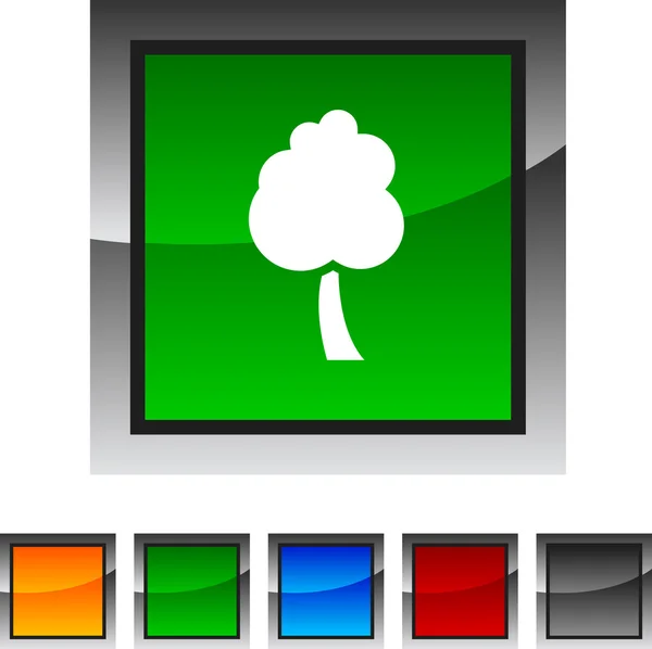 Icônes d'arbre . — Image vectorielle