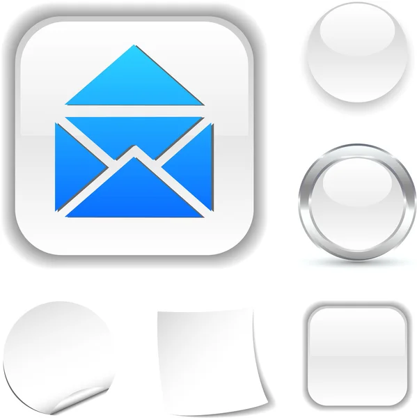 E-mail ikonra. — Stock Vector