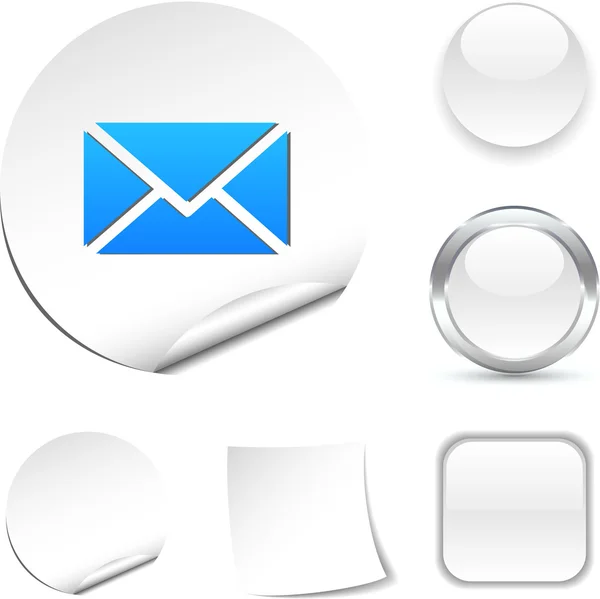 Mail icon. — Stock Vector