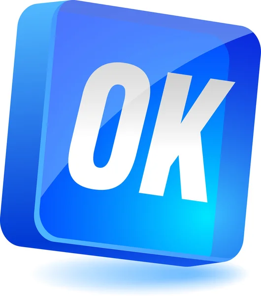 OK Icon. — Stock Vector