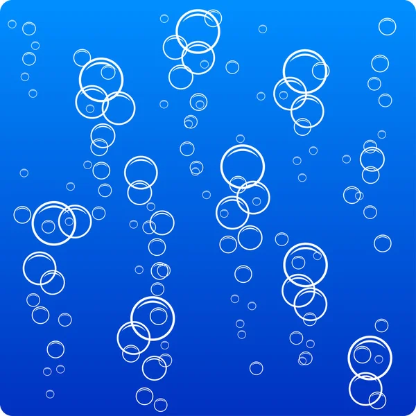 Sous l'eau. — Image vectorielle
