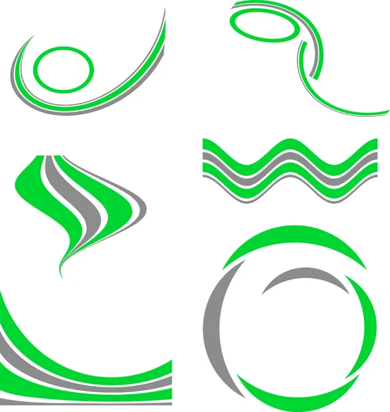 Set of Company Logos. — Stock Vector
