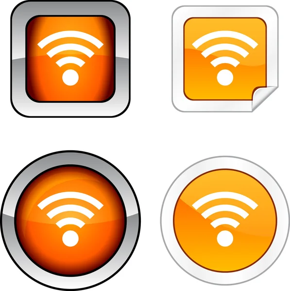 RSS, communicatie, wifi, radio, nieuws, — Stockvector