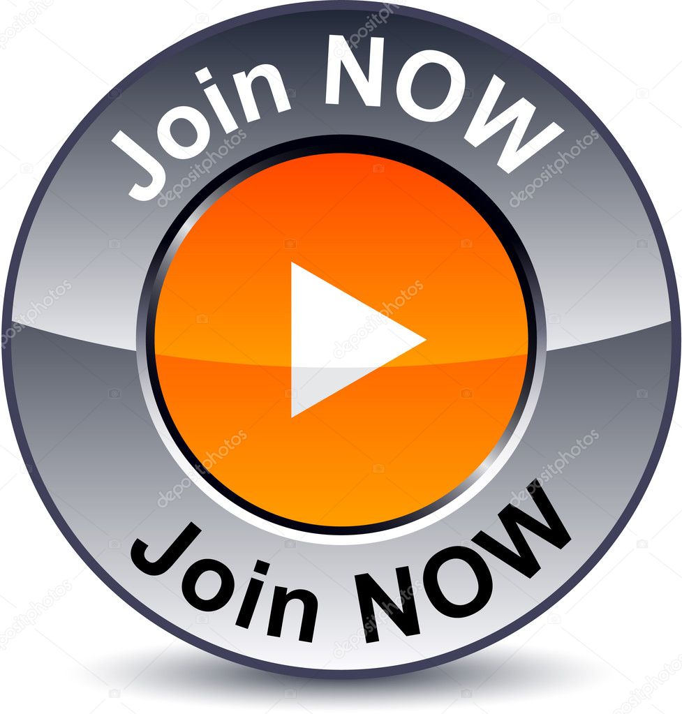 Join now round button.