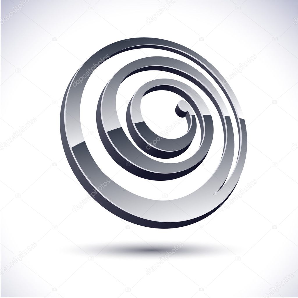 Abstract 3d icon.