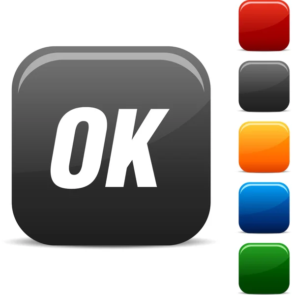 Ok icons. — Stock Vector