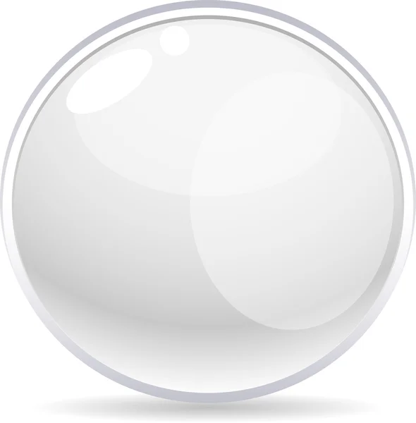 Glossy ball. — Stock Vector