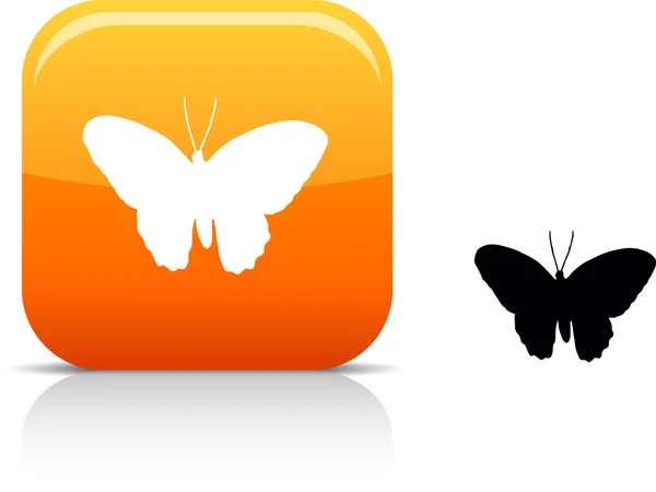 Butterfly icon. — Stock Vector