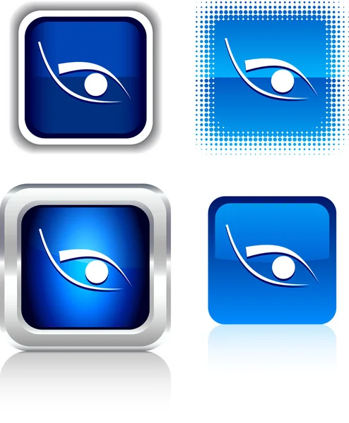 Eye icons. — Stock Vector