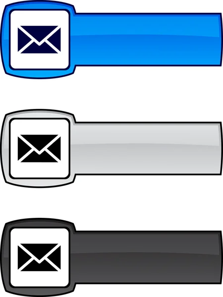 Bouton Mail . — Image vectorielle