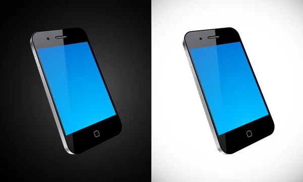 Smartphone-Konzept mit Touchscreen. — Stockvektor
