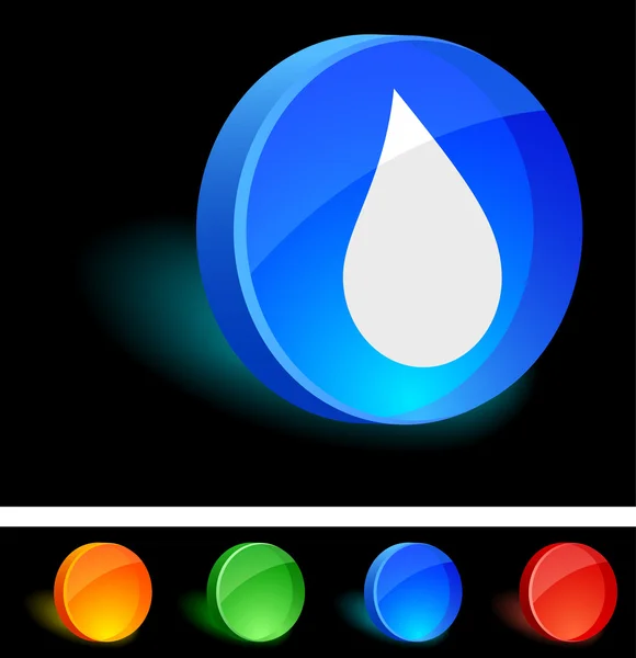 Water Icon. — Stock Vector
